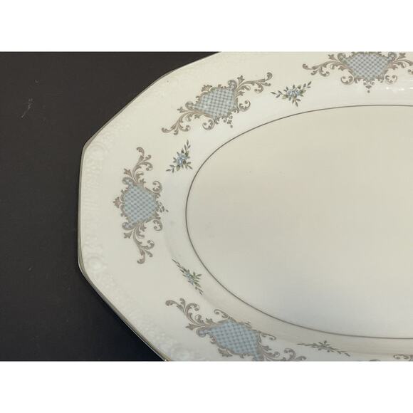 Harmony House Monique 3652 Fine China Oval Serving Platter Japan 13” - Picture 5 of 8